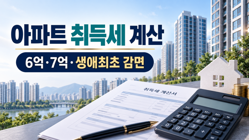 아파트 취득세